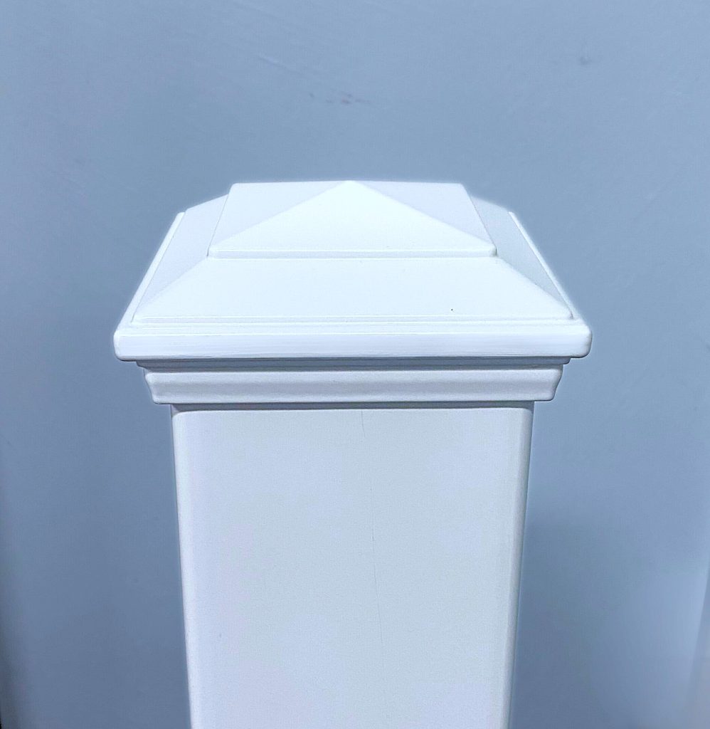Powdercoated Aluminium Hamptons 100mm Post Cap